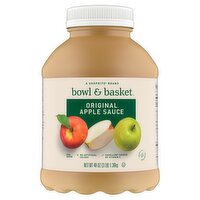 Bowl & Basket Original Apple Sauce, 48 oz, 48 Ounce