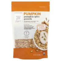 Wholesome Pantry Organic Seasonal Flavor Pumpkin Spice Granola, 12 oz