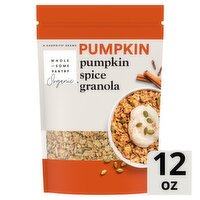 Wholesome Pantry Organic Seasonal Flavor Pumpkin Spice Granola, 12 oz, 12 Ounce