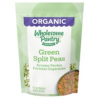 Wholesome Pantry Organic Green Split Peas, 16 oz