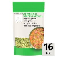 Wholesome Pantry Organic Green Split Peas, Arvejas Verdes Partidas Orgánicas, 16 oz