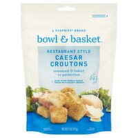 Bowl & Basket Restaurant Style Caesar Croutons, 5 oz