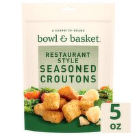 Bowl & Basket Restaurant Style Seasoned Croutons, 5 oz, 5 Ounce