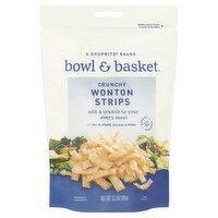 Bowl & Basket Crunchy Wonton Strips, 3.5 oz, 3.5 Ounce