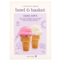 Bowl & Basket Cake Cups, 24 count, 3.5 oz, 3.5 Ounce