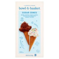 Bowl & Basket Sugar Cones, 12 count, 5 oz, 5 Ounce