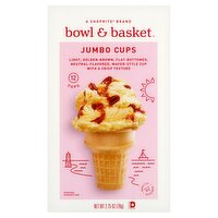 Bowl & Basket Jumbo Cups Ice Cream Cones, 12 count, 2.75 oz, 2.75 Ounce