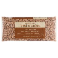 Bowl & Basket Pinto Beans, Habichuelas Pintas, 16 oz