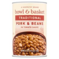 Bowl & Basket Traditional Pork & Beans in Tomato Sauce, 41 oz, 41 Ounce