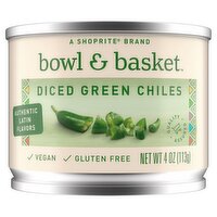 Bowl & Basket Diced Green Chiles, 4 oz