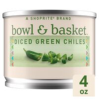 Bowl & Basket Diced Green Chiles, 4 oz