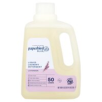 Paperbird Blue Lavender Liquid Laundry Detergent, 50 loads, 100 fl oz