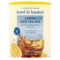 Bowl & Basket Lemon Iced Tea Mix, 47.2 oz, 47.2 Ounce