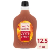 Bowl & Basket 100% Pure Maple Syrup, 12.5 fl oz