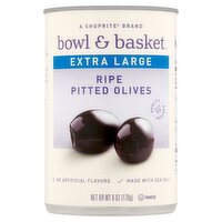 Bowl & Basket Extra Large Ripe Pitted Olives, 6 oz