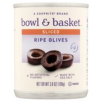 Bowl & Basket Sliced Ripe Olives, 3.8 oz, 3.8 Ounce