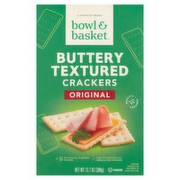 Bowl & Basket Original Buttery Textured Crackers, 13.7 oz, 13.7 Ounce