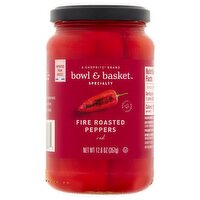 Bowl & Basket Specialty Red Fire Roasted Peppers, 12.6 oz