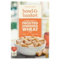 Bowl & Basket Bite Size Frosted Shredded Wheat Cereal, 18 oz, 18 Ounce