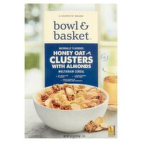 Bowl & Basket Honey Oat Clusters with Almonds Multigrain Cereal, 14.5 oz, 14.5 Ounce