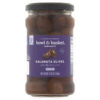 Bowl & Basket Specialty Pitted Kalamata Olives, 5.82 oz, 5.82 Ounce