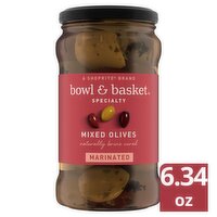 Bowl & Basket Specialty Marinated Mixed Olives, 6.34 oz