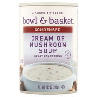 Bowl & Basket Condensed Cream of Mushroom Soup, 10.5 oz, 10.5 Ounce