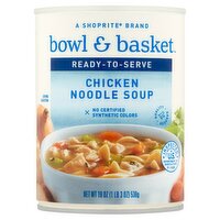 Bowl & Basket Ready To Serve Chicken Noodle Soup, 19 oz, 19 Ounce