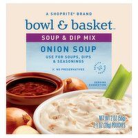 Bowl & Basket Onion Soup & Dip Mix, 1 oz, 2 count