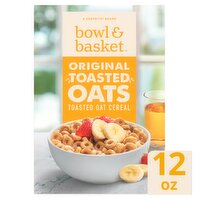 Bowl & Basket Original Toasted Oats Cereal, 12 oz, 12 Ounce