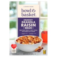 Bowl & Basket Crunchy Granola Raisin Bran, 18.2 oz, 18.2 Ounce