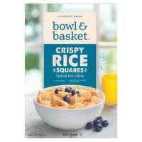 Bowl & Basket Crispy Rice Squares, 12 oz, 12 Ounce