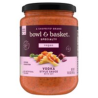 Bowl & Basket Specialty Vegan Vodka Style Sauce with Soy, 14.5 oz