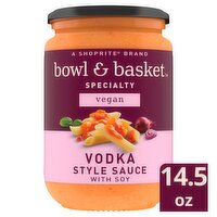 Bowl & Basket Specialty Vodka Style Sauce with Soy, 14.5 oz