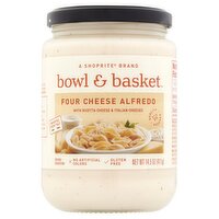 Bowl & Basket Four Cheese Alfredo, 14.5 oz, 14.5 Ounce