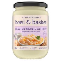 Bowl & Basket Roasted Garlic Alfredo Sauce, 14.5 oz