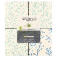 Paperbird Premium Ultra Soft Facial Tissues with Lotion, 65 3-ply tissues per box, 4 count, 260 Each