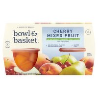 Bowl & Basket Cherry Mixed Fruit, 4 oz, 4 count