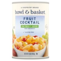 Bowl & Basket Fruit Cocktail in Fruit Juice, 15 oz