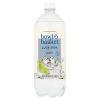 Bowl & Basket Club Soda, 33.8 fl oz, 33.8 Fluid ounce