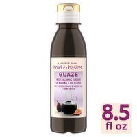 Bowl & Basket Glaze with Balsamic Vinegar of Modena & Fig Flavor, 8.5 fl oz