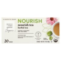 Wholesome Pantry Organic Nourish Herbal Tea Bags, 20 count, 1.41 oz