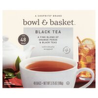 Bowl & Basket Black Tea Bags, 48 count, 3.75 oz, 48 Each