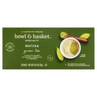 Bowl & Basket Specialty Matcha Green Tea Bags, 20 count, 0.91 oz