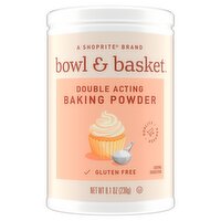 Bowl & Basket Double Acting Baking Powder, 8.1 oz