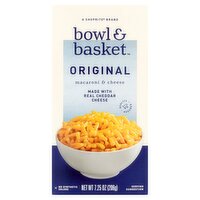 Bowl & Basket Original Macaroni & Cheese, 7.25 oz, 7.25 Ounce