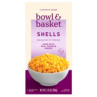 Bowl & Basket Shells Macaroni & Cheese, 7.25 oz, 7.25 Ounce