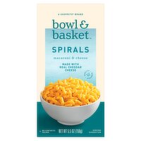 Bowl & Basket Spirals Macaroni & Cheese, 5.5 oz, 5.5 Ounce