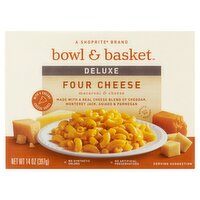 Bowl & Basket Deluxe Four Cheese Macaroni & Cheese, 14 oz, 14 Ounce