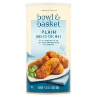 Bowl & Basket Plain Bread Crumbs, 24 oz, 24 Ounce